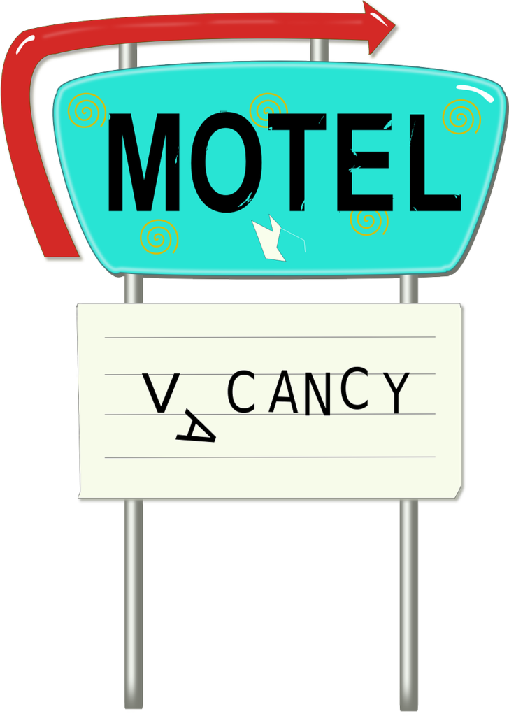 Motel sign illustration